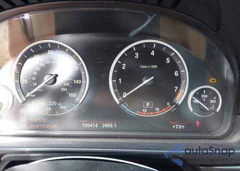 2015 BMW 535I z USA, uszkodzony, nr VIN WBA5B1C52FD922491